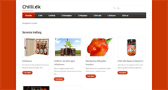 Desktop Screenshot of chilli.dk